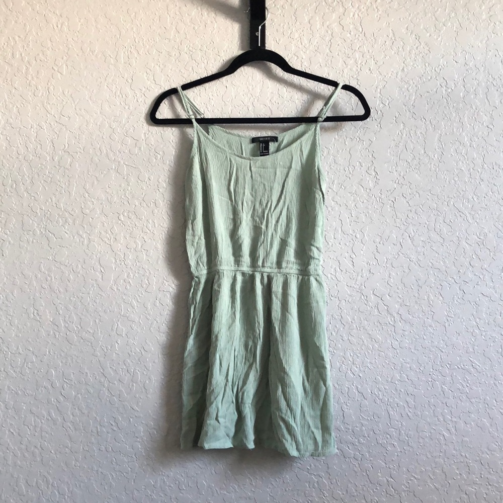 sea foam green mini dress